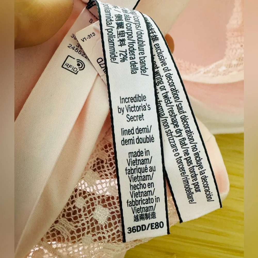 Incredible By Victoria’s Secret Bra 36DD & Brazilian Modal Pantie M - Picture 6 of 10